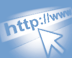 Web browser address bar click